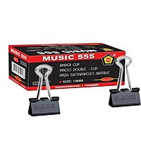 MUSIC 555 Black Binder Clip