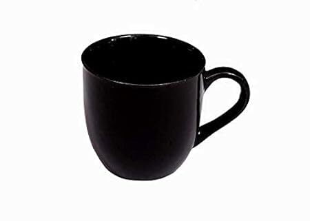 CHINI MITTI Solid Prism Design Superb Finish Ceramic Tea Cups (Multicolour, 130 ml)
