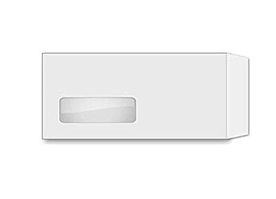 White Window Envelopes 10 x 4.5 |
