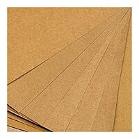Brown Color Crafting Paper Sheets