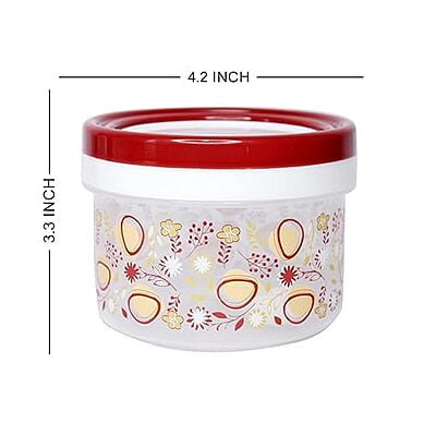 Round Shaped Food Storage Container Box