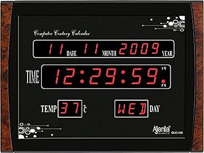 Ajanta Digital Wall Clock