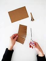 Brown Color Crafting Paper Sheets