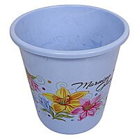Open Dustbin Round- 5 Litre (White)