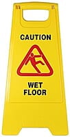 Plastic Caution Board