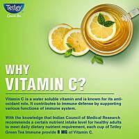 Tetley Green Tea, Lemon and Honey, 25 Tea Bags
