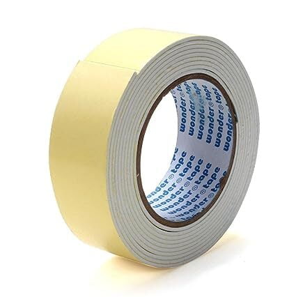 Wonder Double Sided Tape, 1 inch - White
