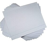Answer Sheets for Exam