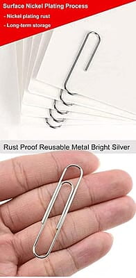 Laxmi Steel Gem Paper U Clips