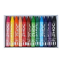 Doms 12 Shades Wax Crayons