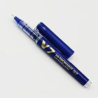 Pilot V7 Hi-tecpoint Pen with cartridge system - 1 Blue, 1 Black Pen,