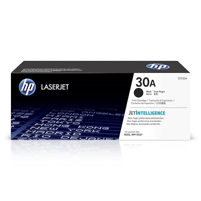 Hp 30A Black Toner Cartridge (CF230A)
