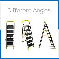LADDER 6 STEP WITH YELLOW AND BLACK COLOR