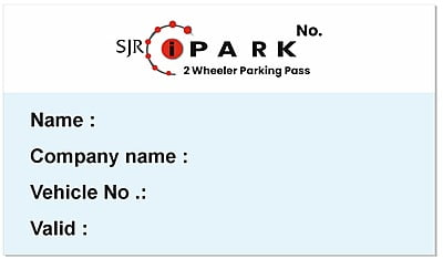Sjr Parking Card Printed