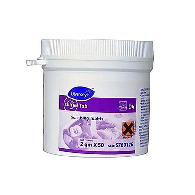 Suma Tab D4 Sanitising Tablets,
