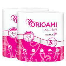 Origami Tissue Roll