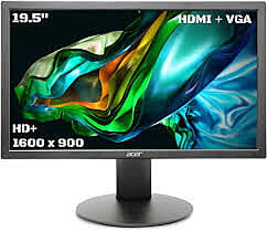 Acer Full HD LED Backlit TN Panel Monitor 19.5 inch