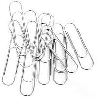Gem Clip/U Clip 28 mm Plastic Coated